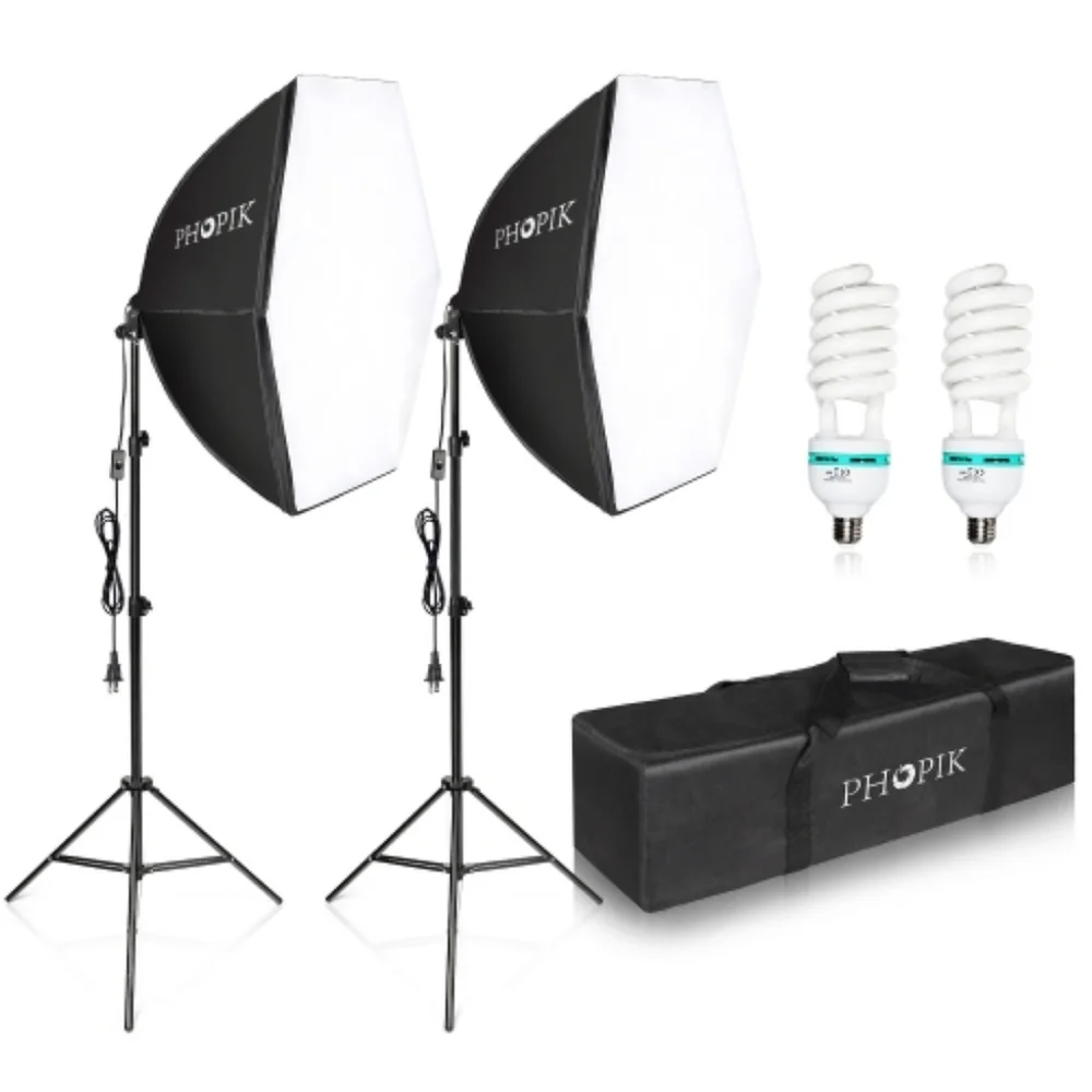 Phopik Softbox Lighting Photography Kit